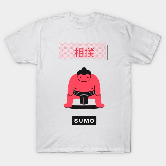 Love For Your Japanese Culture By Sporting A Sumo Design T-Shirt by ForEngineer